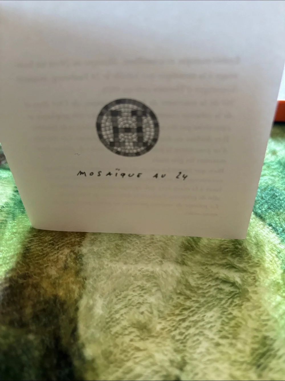 Authentic HermesMosaïque au 24 Presentation Box with Orig. Booklet & Foam Insert